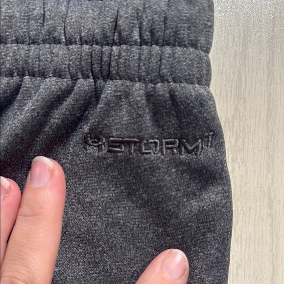 Under Armour Storm 1 Grey Straight Let Sweatpants - Picture 4 of 7